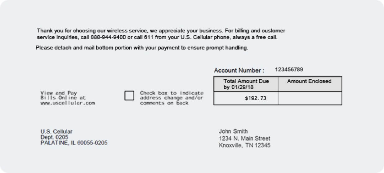 Standard Remittance and Change of Address